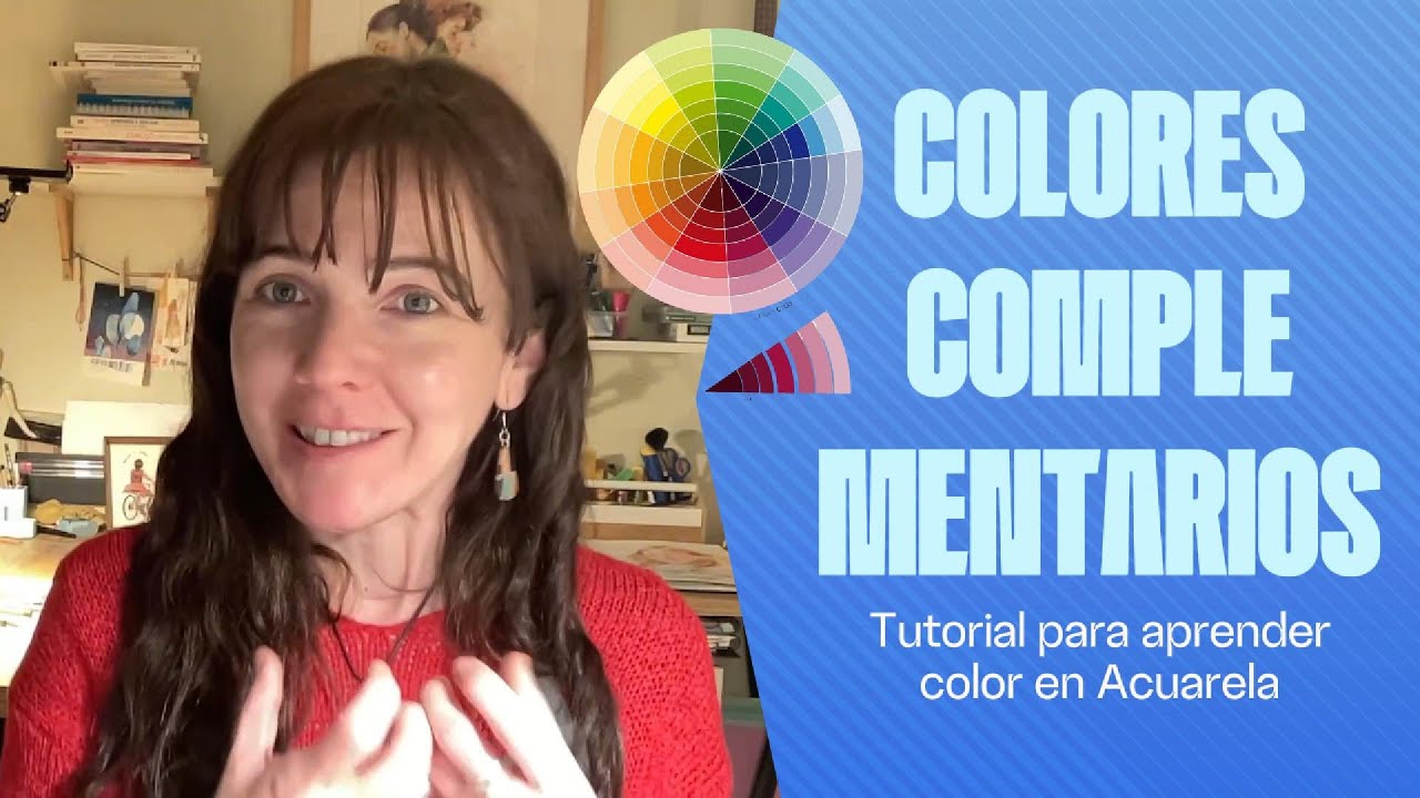 Domina los colores complementarios en acuarela