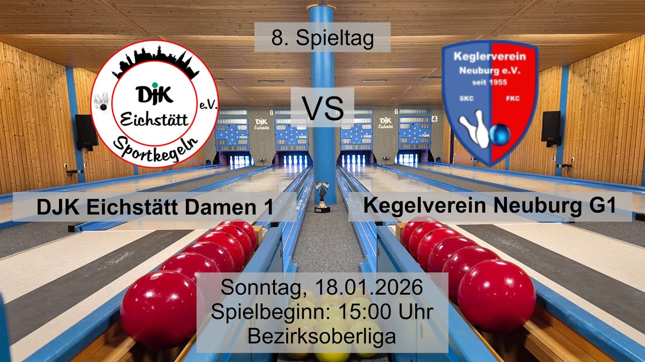 DJK Eichstätt Damen 1 - Kegelverein Neuburg G1