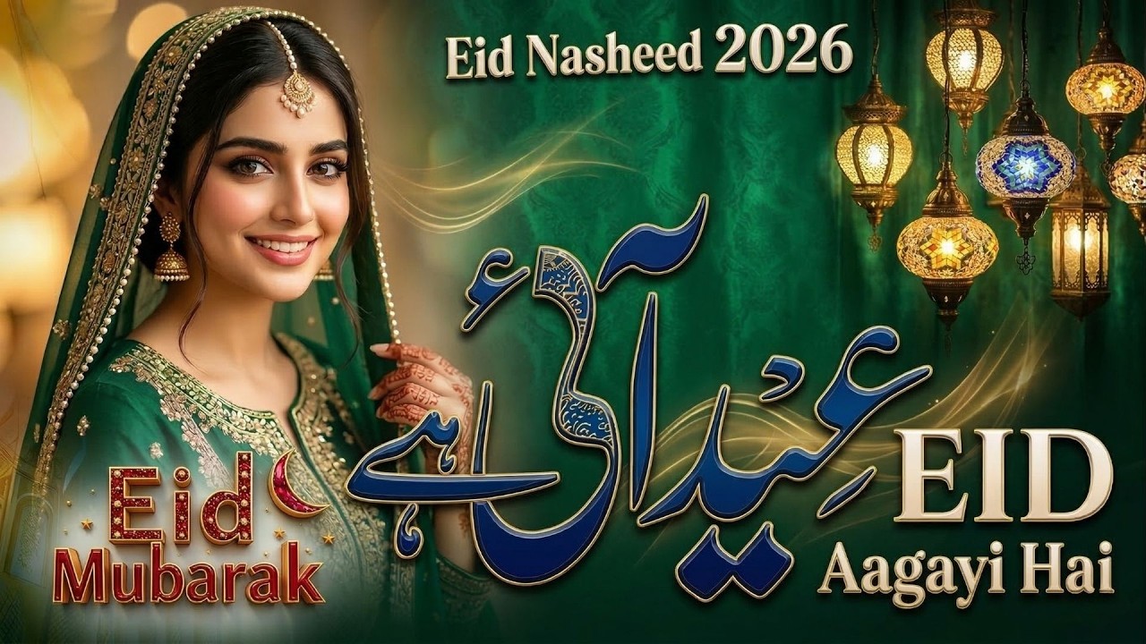 🌙☪️ #eidmubarak Nasheed 2026 | Eid Aagayi Hai - Eid Special #Naat Sharif Collection 🕋 #nasheed 
