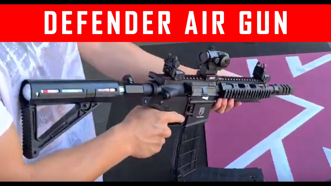 Air Gun For Defense - Home and Personal Protection - Non Lethal - Animal Deterrent - Training 