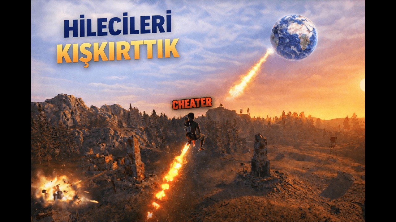 HİLECİLERİ UZAYA YOLLADIK | HİLECİ TROLL (PART 1) – RUST TÜRKÇE