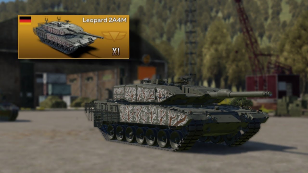 War Thunder Mobile | Leopard 2A4M platoon gameplay 