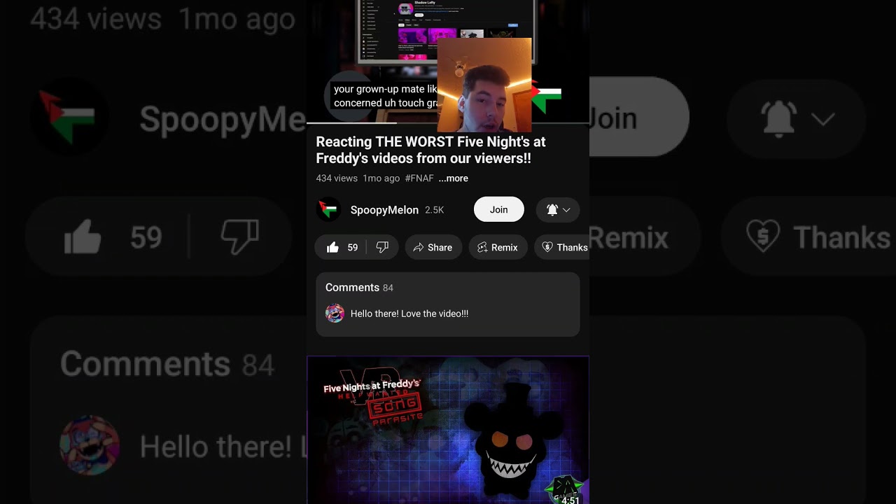 Shadow Lefty Shout-out Wednesday#12 @Spoopymelon #Shoutout #1/10 #fnaf