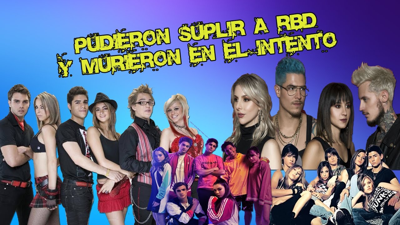LA NUEVA BANDA TIMBIRICHE Y OTROS GRUPOS QUE QUISIERON SER LOS NUEVOS RBD