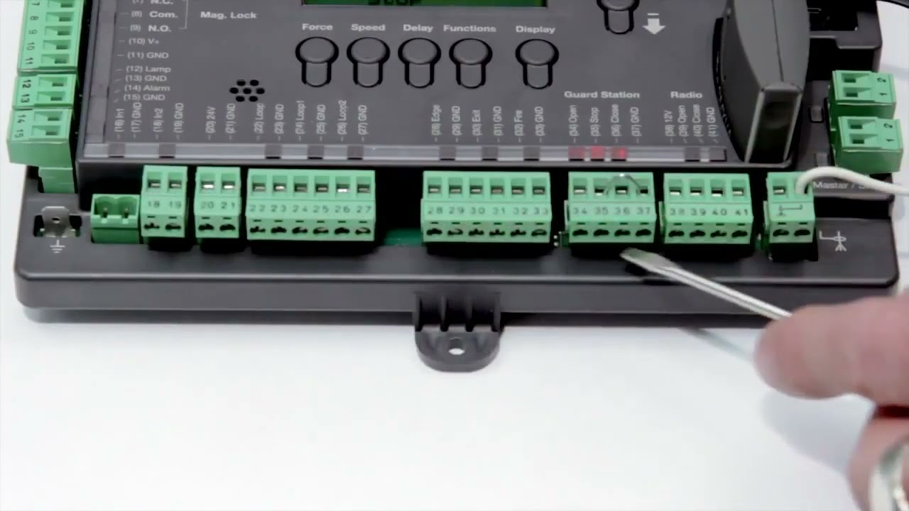 nice 1050us control board video