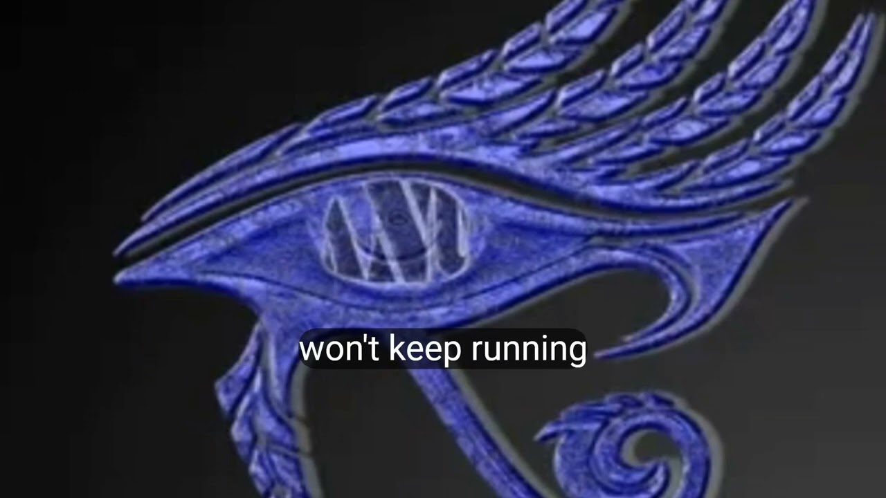 Can't keep running w/lyrics