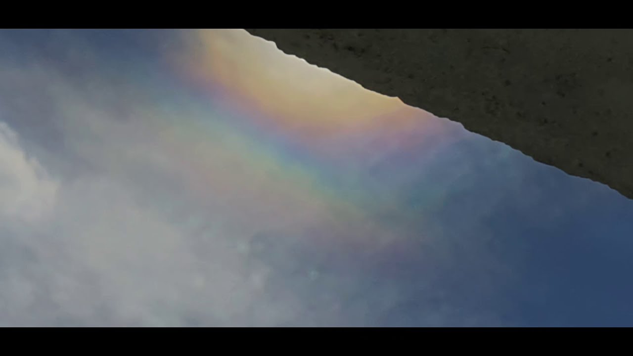 🌈  Regenbogenwolken  &uuml;ber Hamburg