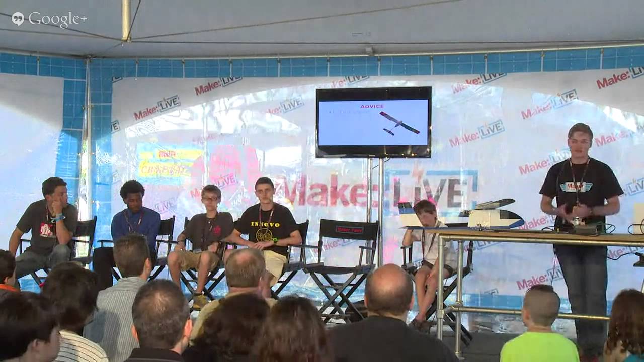 Make: Live Lightening Strikes! Five Accomplished Young Makers