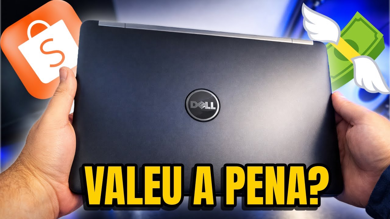 Comprei um NOTEBOOK RECONDICIONADO na Shopee! (Valeu a Pena?)