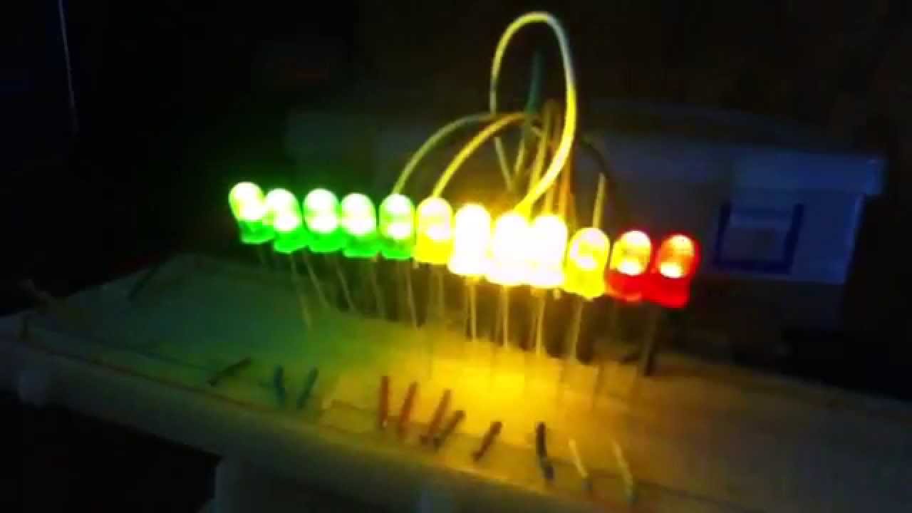 Arduino Progetti: led a ritmo di musica