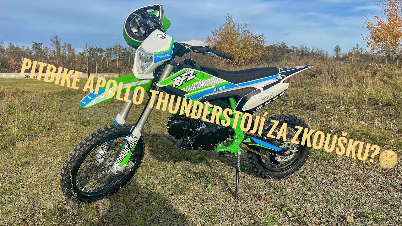 Pitbike Leramotors 125cc Thunder - recenze