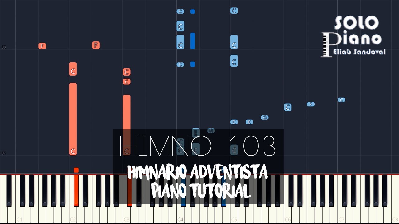 HIMNO 103 - Jesús resucitado | Piano Tutorial + Partitura