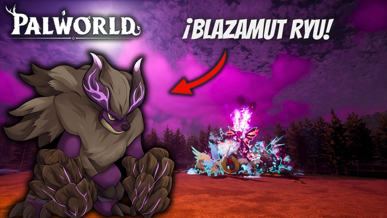 🔴- BLAZAMUT RYU VS TODOS MIS PALS | Palworld Capitulo #17
