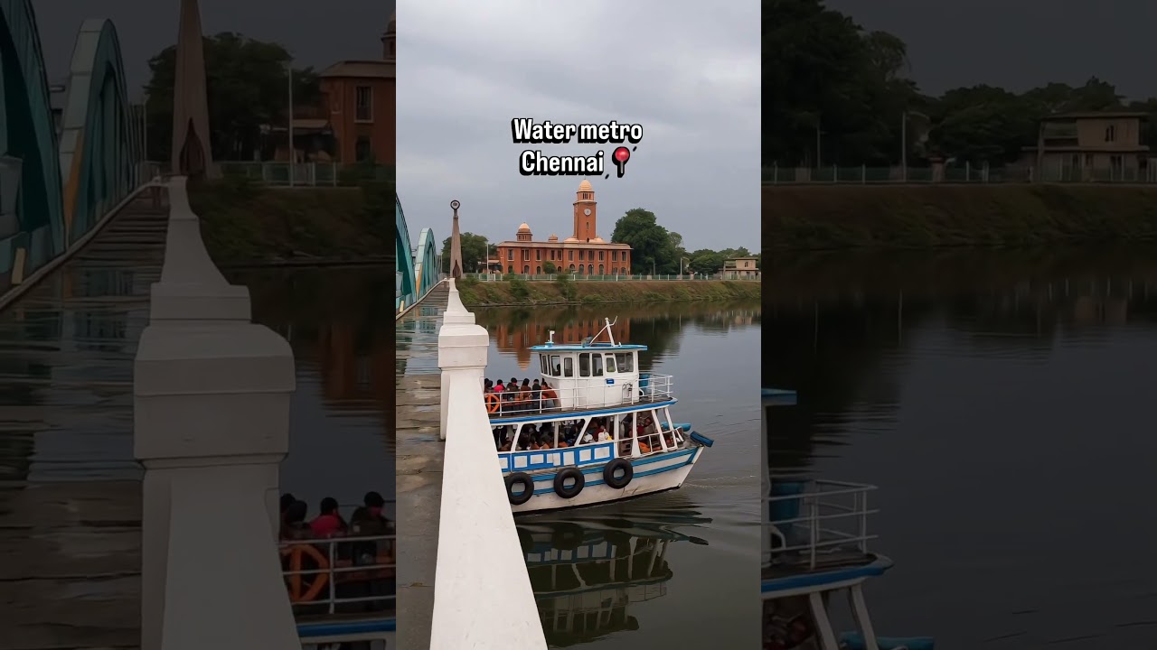 Water metro in chennai #chennai