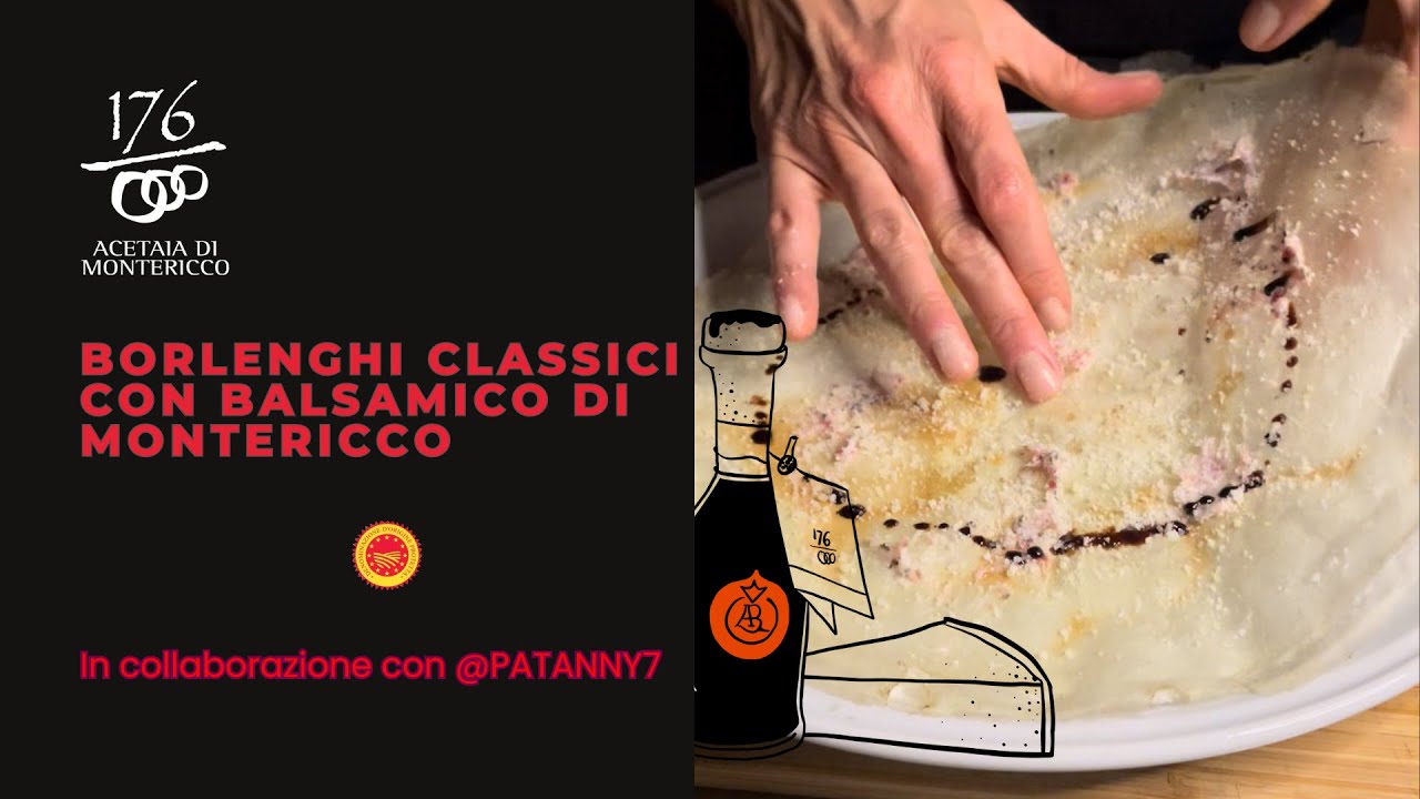 Borlenghi classici con balsamico di MONTERICCO