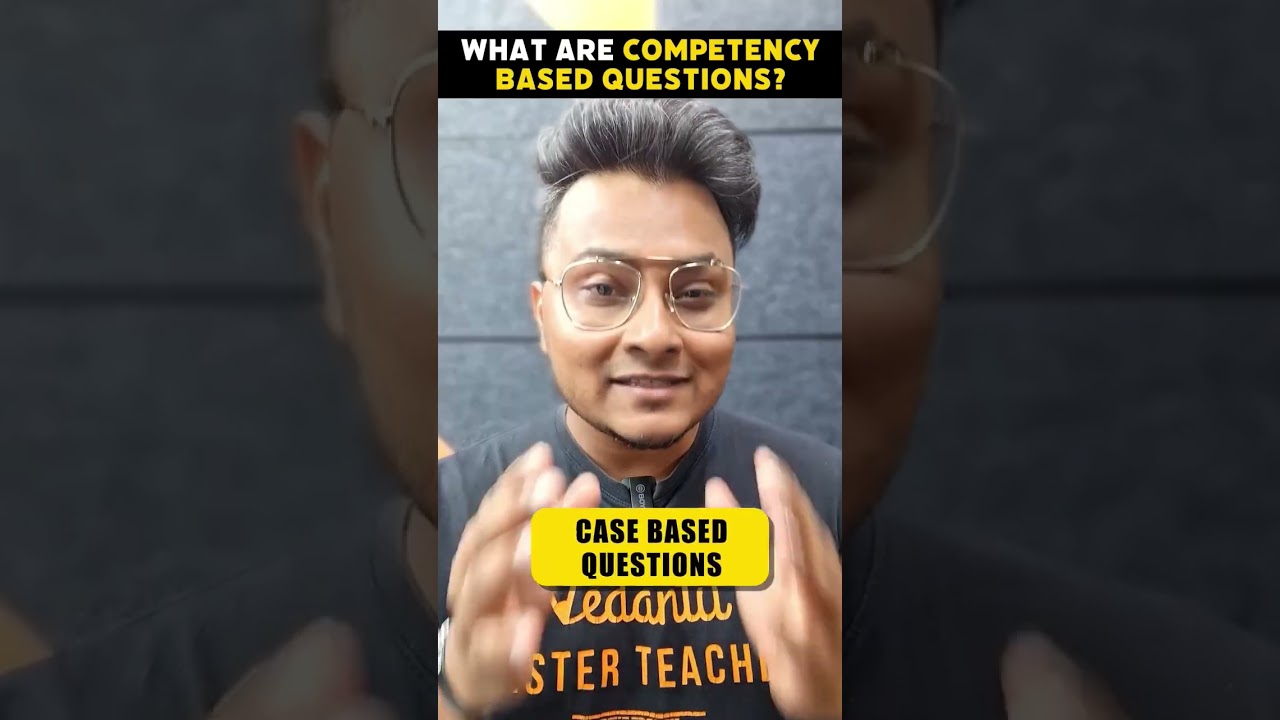 What are Competency Based Questions?🤔 | CBSE Competency Based Questions Class 9 & 10 #CBSE2024
