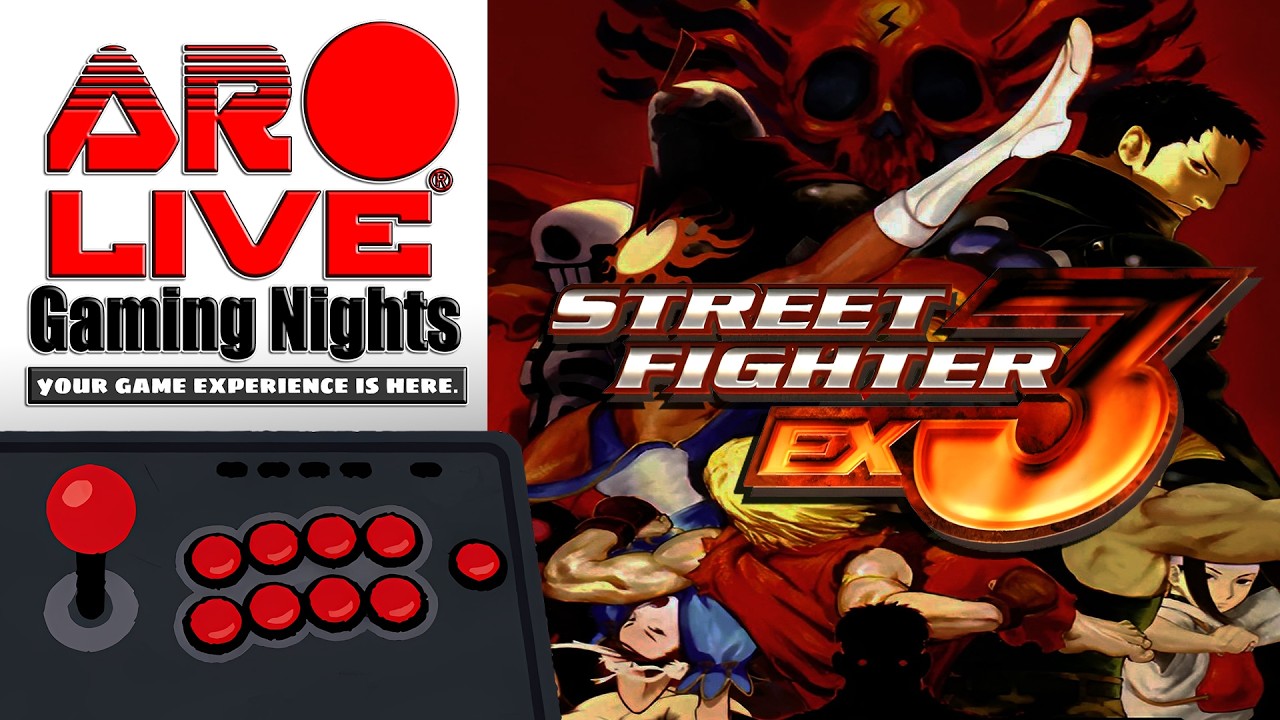 🕹️AR Live Gaming Nights | Street Fighter EX3 |PS2 | No Commentary