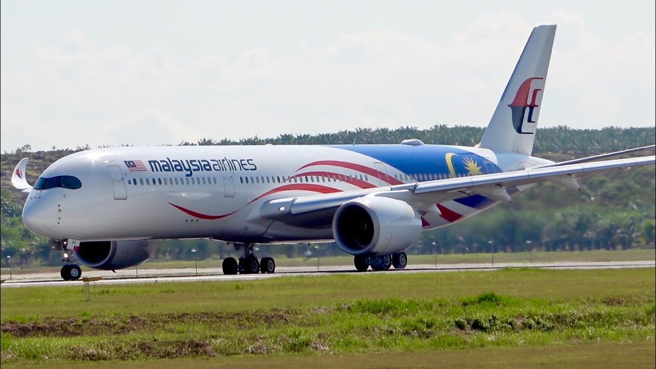 Malaysia Airlines A350-900 9M-MAG Take Off From Kuala Lumpur(KUL)-London(LHR)