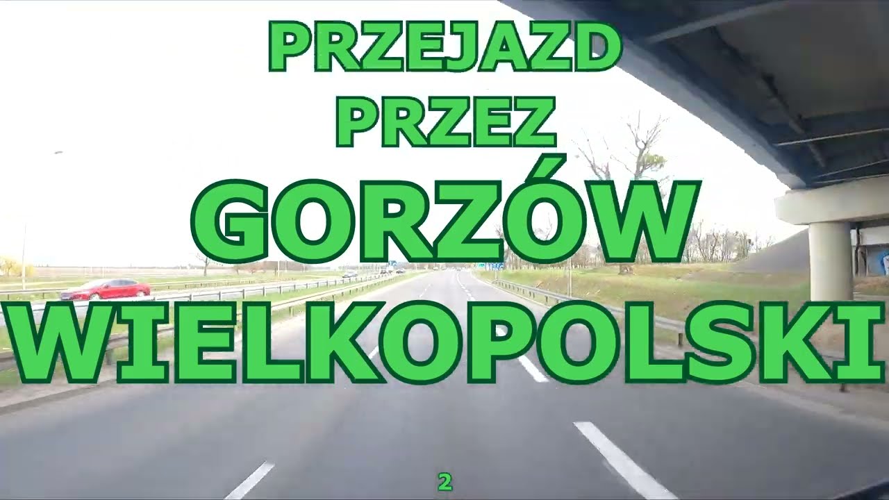 PRZEJAZD PRZEZ GORZÓW WIELKOPOLSKI 2 #gorzowwielkopolski