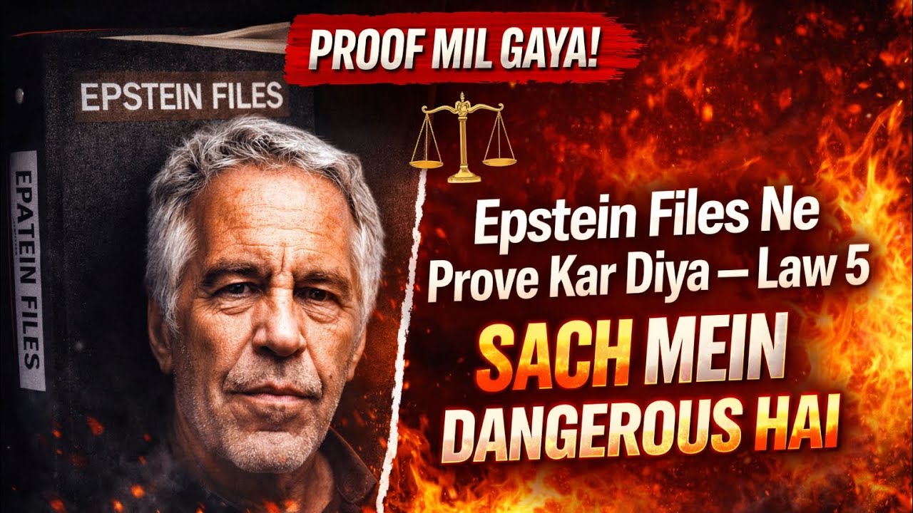 Epstein Files Ne Prove Kar Diya — Law 5 Sach Mein Dangerous Hai