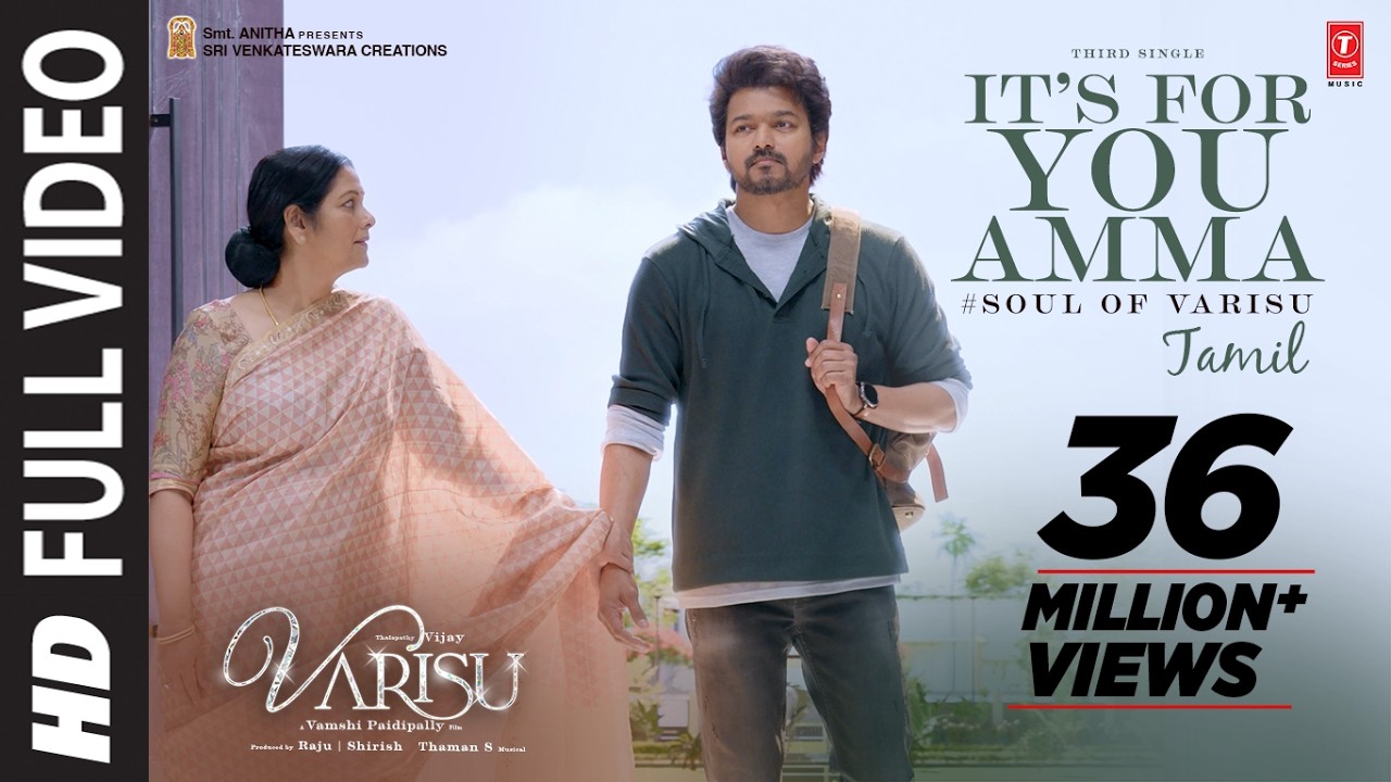 Full Video: Soul Of Varisu | Varisu | Thalapathy Vijay | Vamshi Paidipally | K.S. Chithra | Thaman S