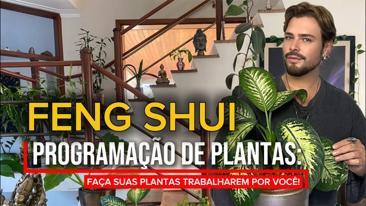 FENG SHUI: Como PROGRAMAR suas PLANTAS para Atrair Prosperidade, Proteção e Harmonia?/ LUIZ NETTO