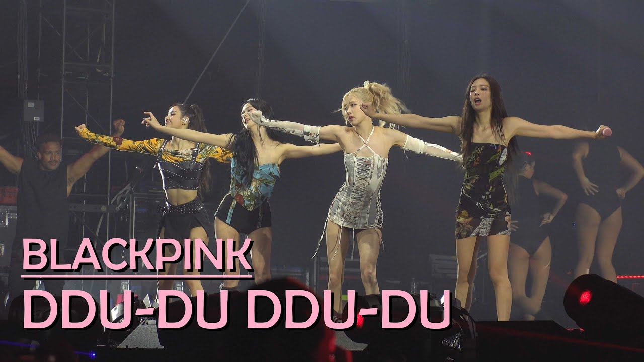 230818 'DDU-DU DDU-DU' BLACKPINK WORLD TOUR [BORN PINK] ENCORE in LAS VEGAS 4K FanCam