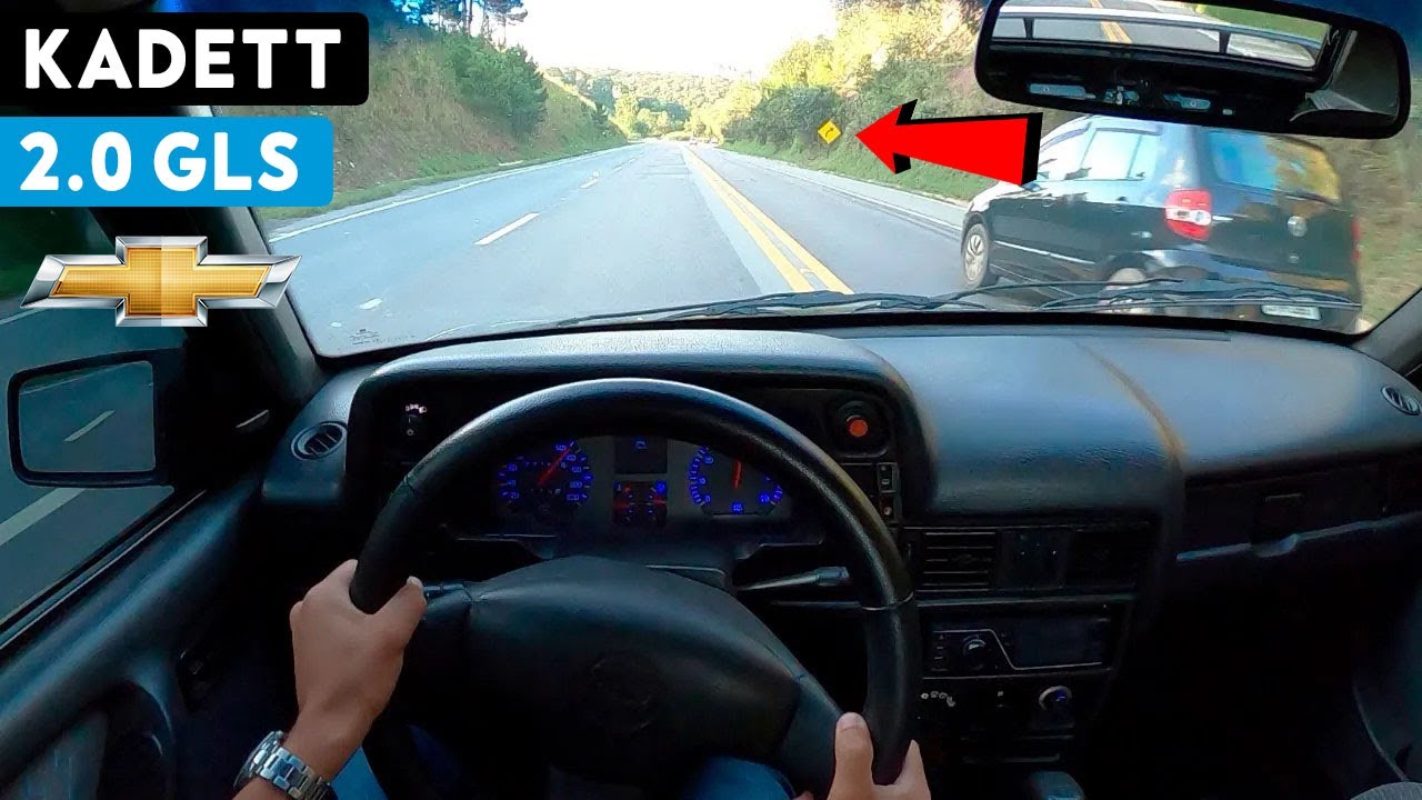 KADETT 2.0 IMPRESSIONA QUEM ACELERA! IMPOSSÍVEL ANDAR DEVAGAR COM ELE!