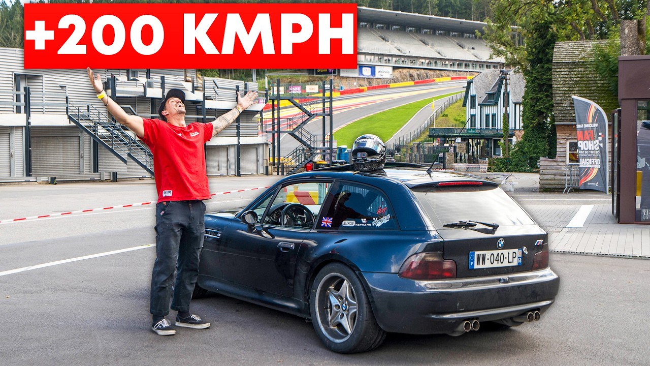 Мой 30-летний JDM BMW проносится по самой УЖАСАЮЩЕЙ трассе Формулы-1 в Европе!