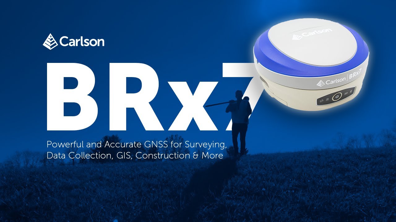 Carlson BRx7 GNSS для геодезии и сбора полевых данных