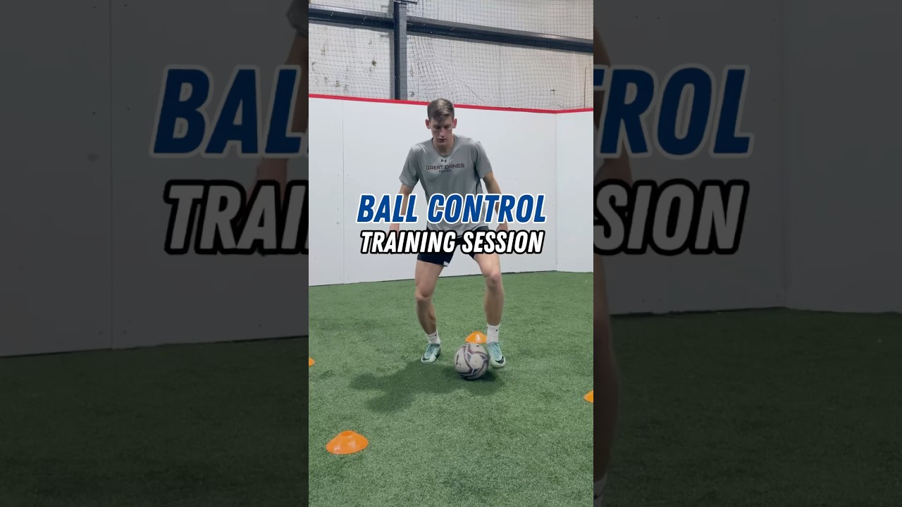 Ball Control Training Session #footballtraining #ballmastery #soccerdrills #soccershorts #football
