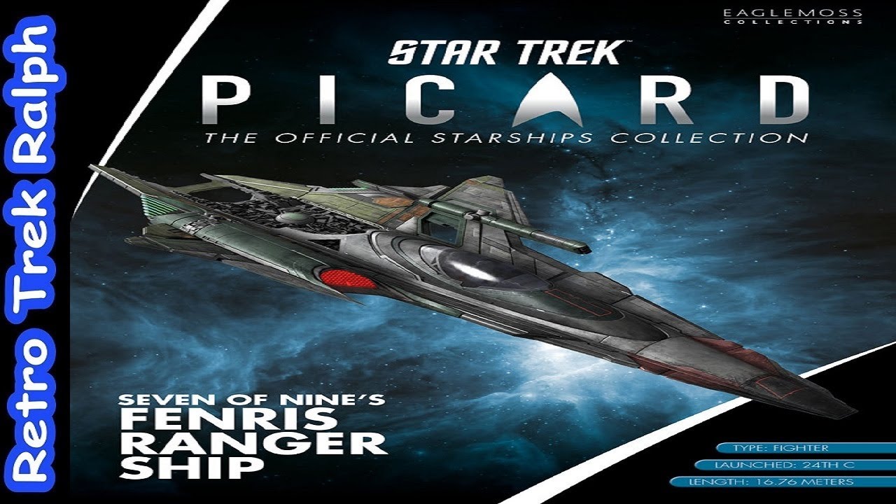 Star Trek Universe: Issue 4: 7 of 9's Fenris Ranger Ship. Model Review By Eaglemoss/Hero Collector.