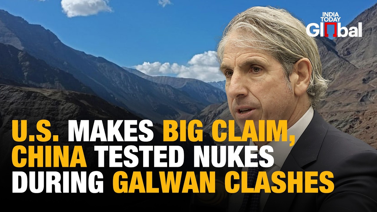 U.S. Alleges China Conducted Covert Nuclear Test During Galwan Clashes | Arms Race Fears Rise