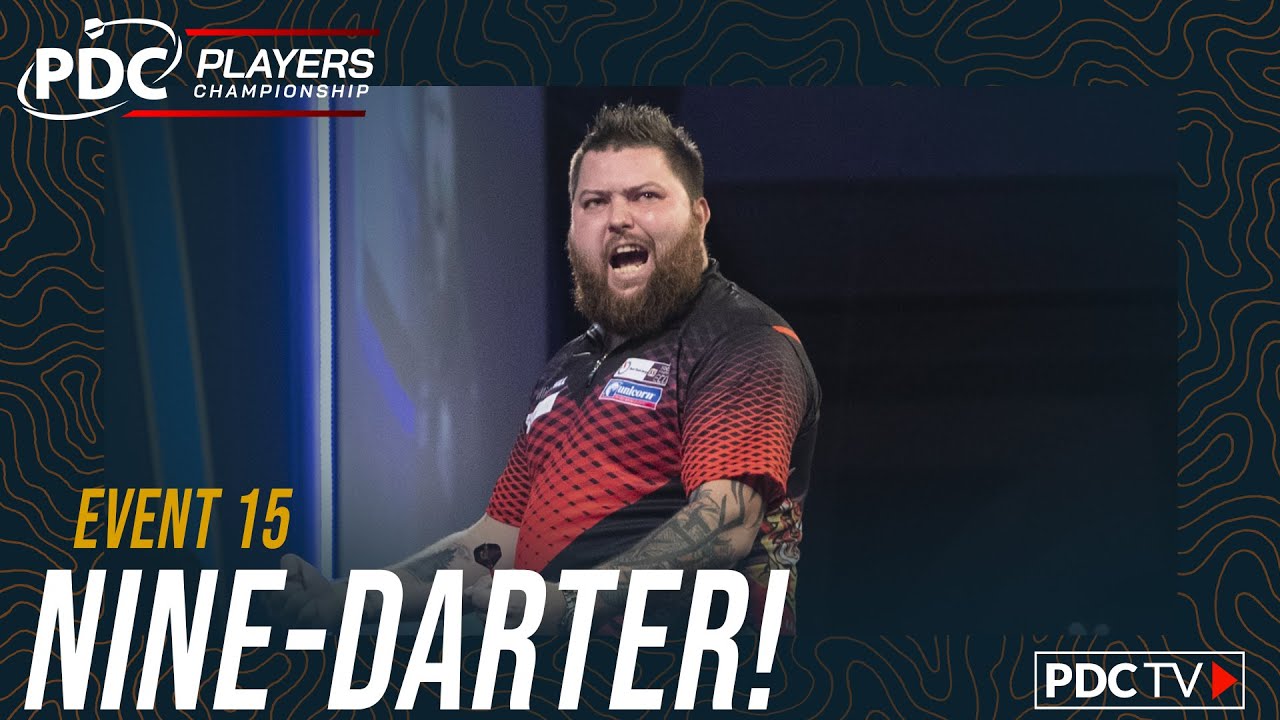 NINE-DARTER! Michael Smith pins a perfect leg at Players Championship 15!