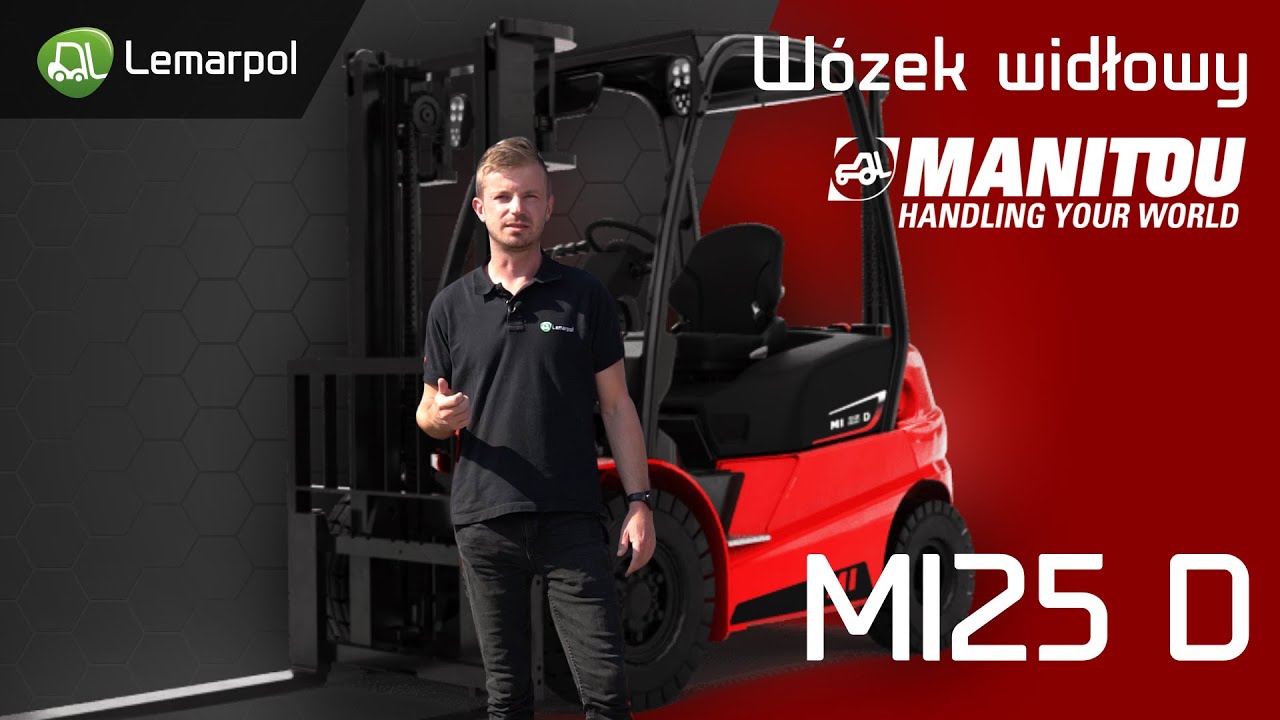 Lemarpol - Wózek widłowy Manitou Mi 25 D
