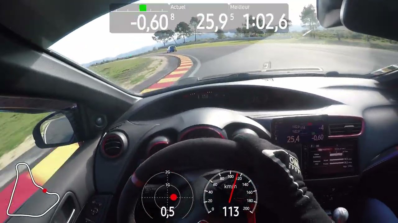 Civic type R fk2 circuit du Luc 01/02/2026 111 racing 