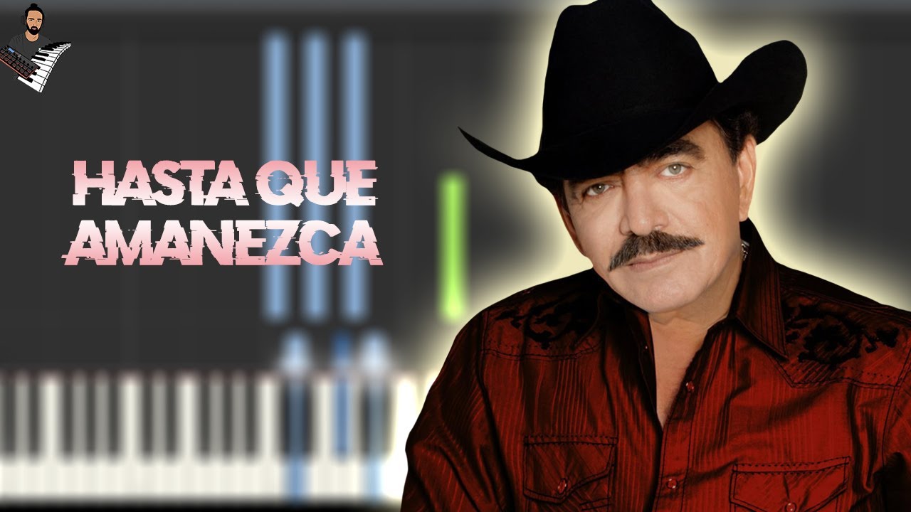 Joan Sebastian – Hasta Que Amanezca | Instrumental Piano Tutorial / Partitura / Karaoke / MIDI