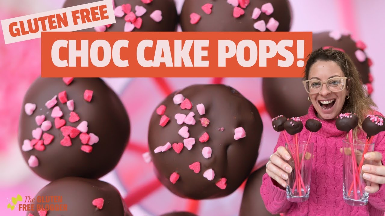 Gluten Free Chocolate Cake Pops Recipe (Valentine's Day Idea)