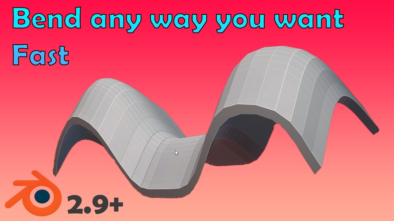 Blender 2.9 The best way to bend a mesh