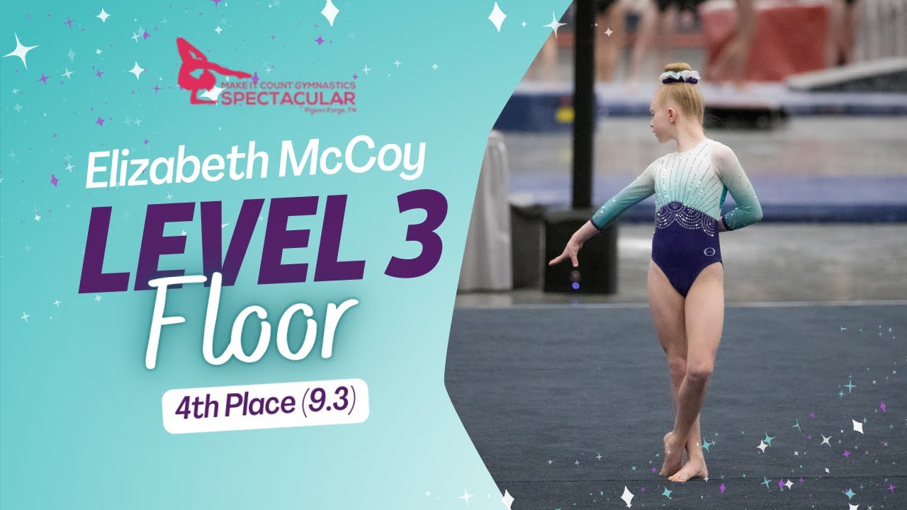 Level 3 Floor Routine (9.3) - Make It Count Invitational 2023