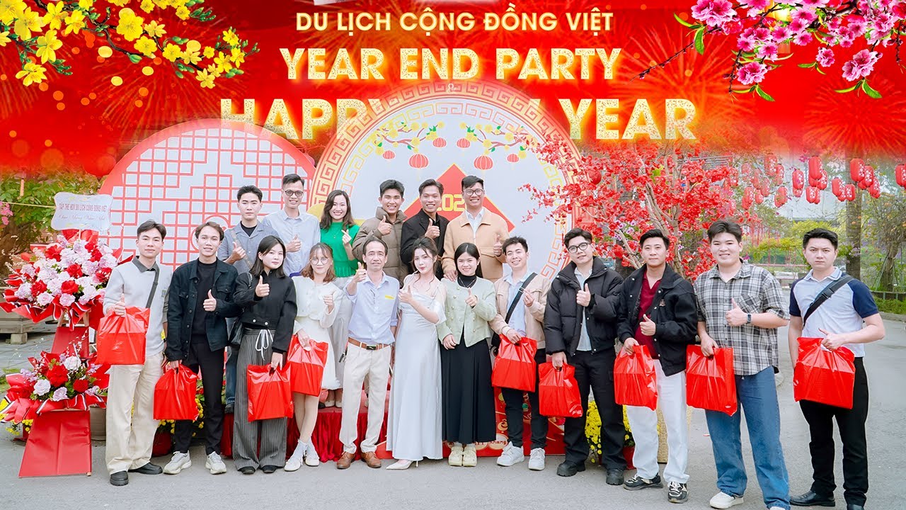 Year End Party công ty du lịch Cộng Đồng Việt -Vietcomtravel