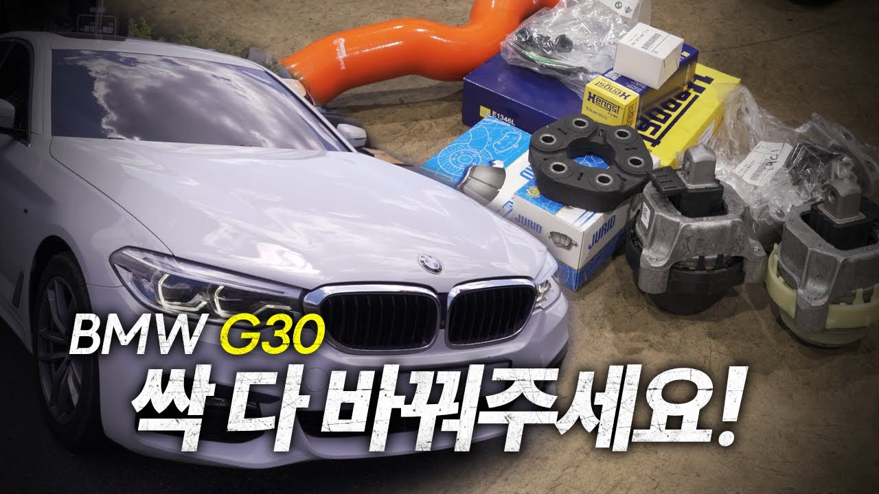 BMW G30 520d 고객님의 숙제! / 구독자 이벤트 추첨