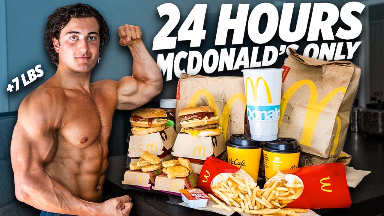 I ONLY ATE MCDONALD'S FOR A DAY | I GAINED 7 LBS | HIGH CALORIE CHEAT DAY