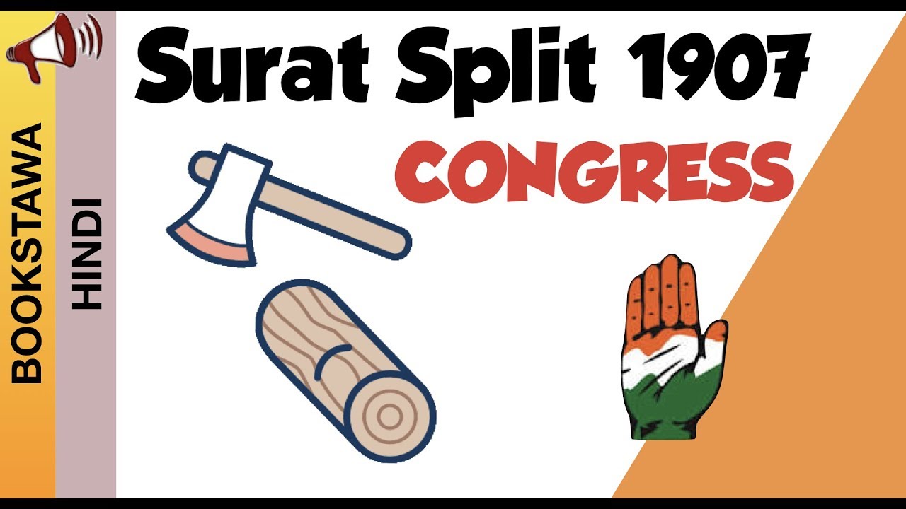 Surat Split 1907 of Indian National Congress [ Modern History UPSC ]