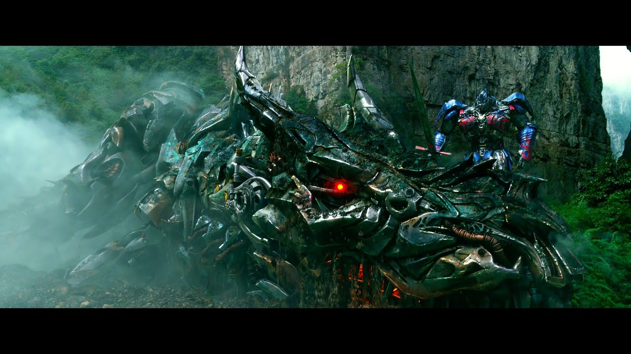 Transformers Age of Extinction  - Dinobots Charge Scene (1080pHD VF)