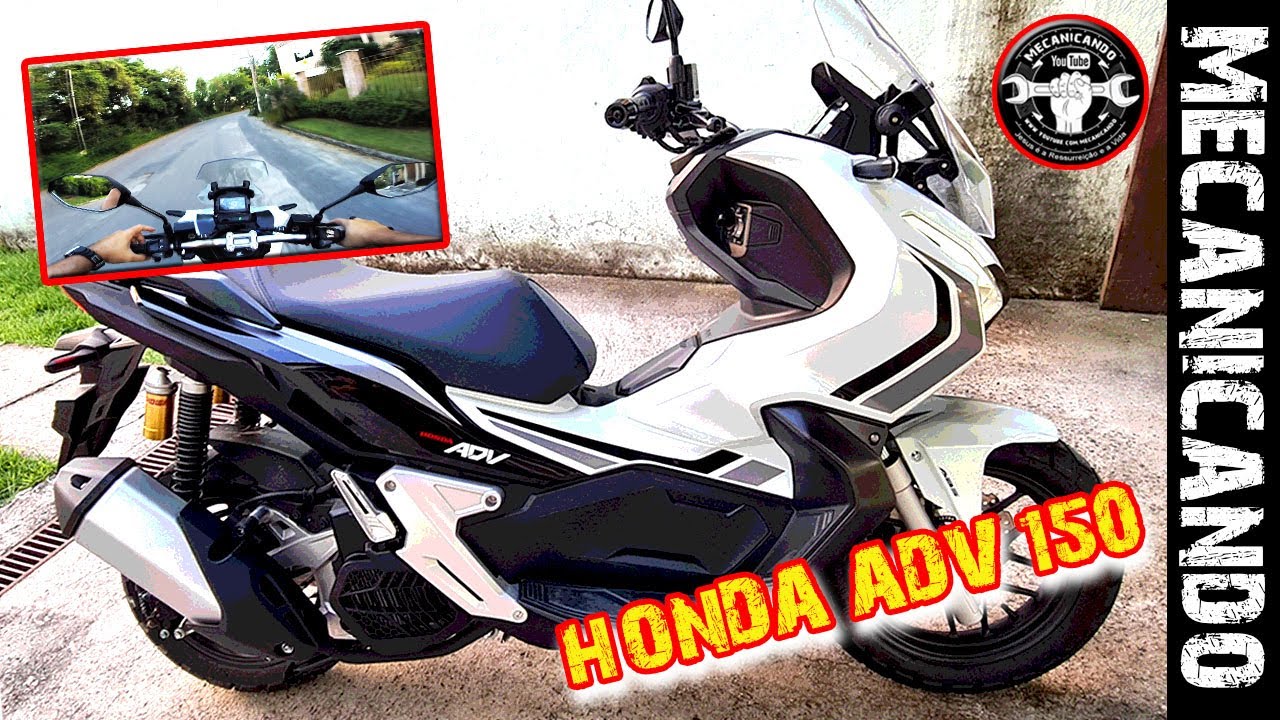 NOVA HONDA ADV 150 2021 ANDAMOS 🚶 E MOSTRAMOS 👀 OS DETALHES - MECANICANDO