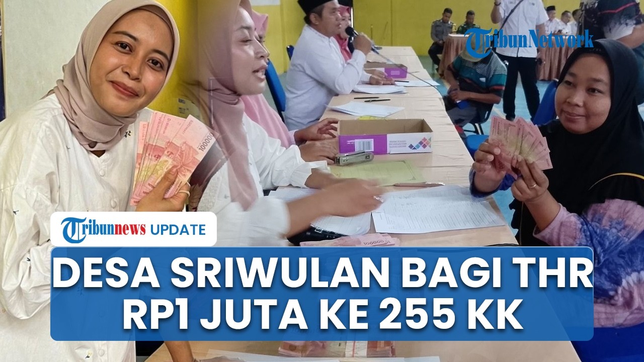255 KK dan 7 Warga Non-KK di Desa Sriwulan Kendal Terima THR Rp1 Juta, Kades: Wujud Rasa Syukur