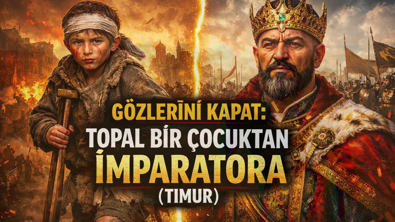 Gözlerini Kapat: Topal Bir Çocuktan İmparatora..🌙(Timur)
