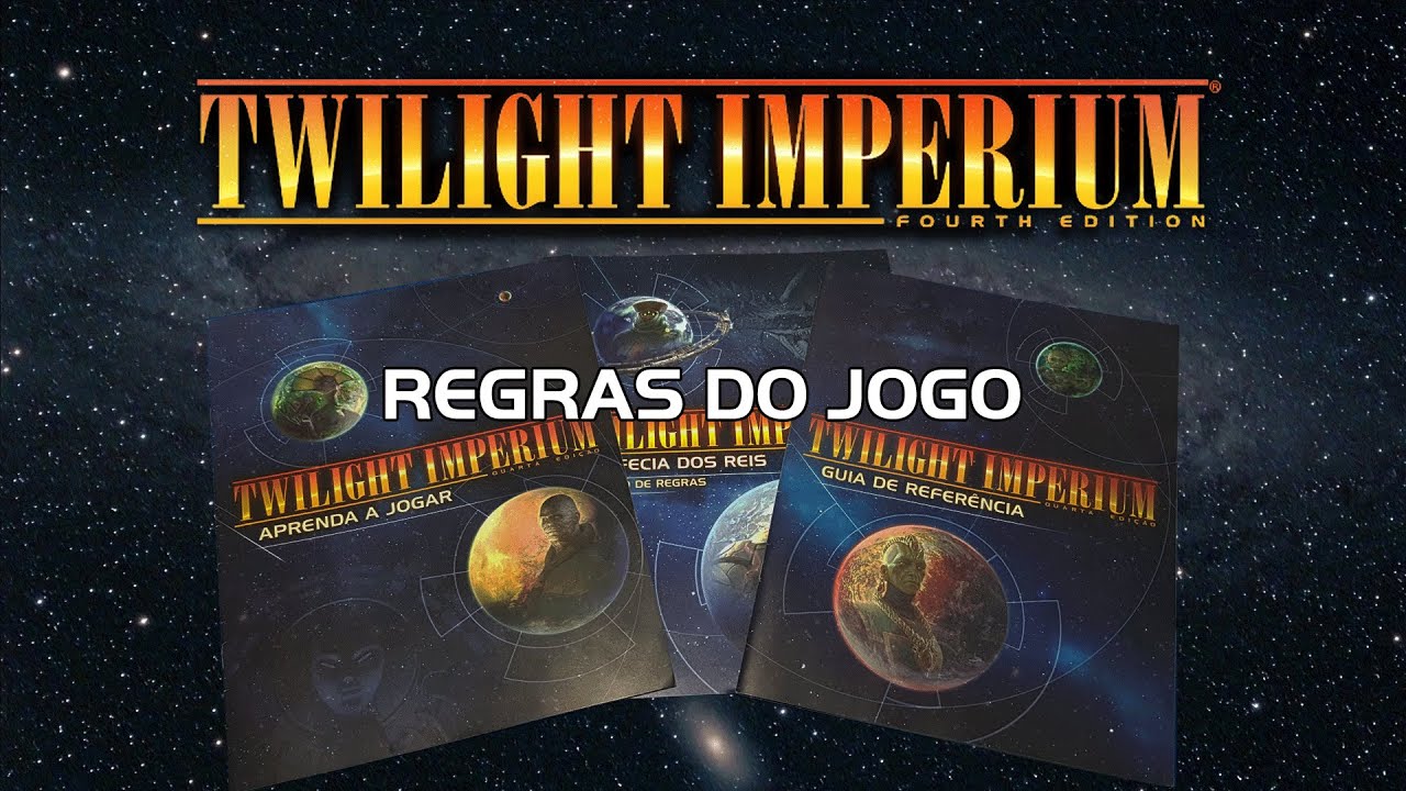 Twilight Imperium 4ª Edição: Regras do Jogo