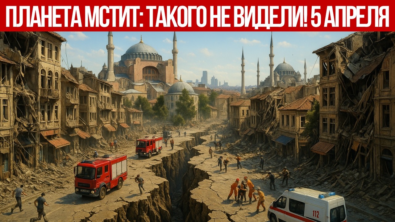 Новости Сегодня 05.04.2026 - Катаклизмы сегодня, ЧП, События дня | Европа Индия Россия США Китай